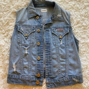 hudson jean vest